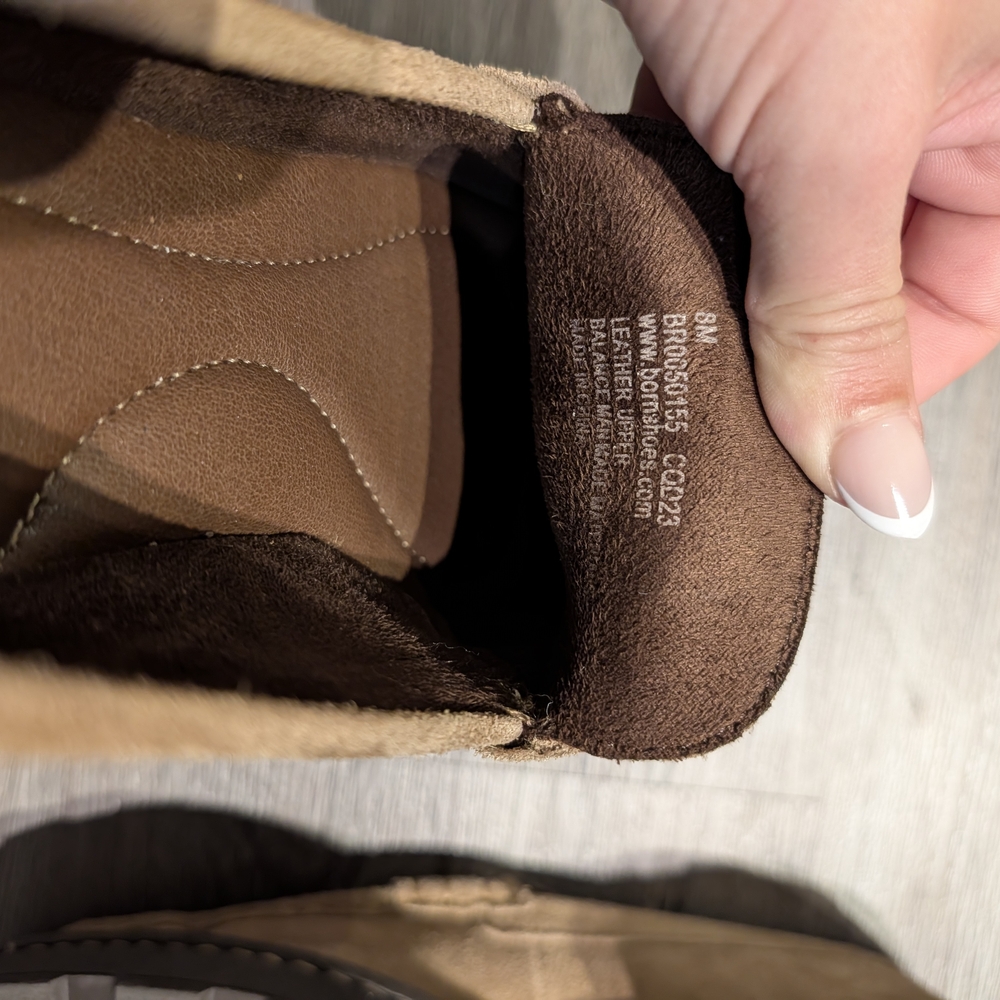 Born Tan Suede Loafers - Picture 3 of 4